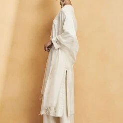 Samudra Suit Set - White -Abhinaya shop S23S180 white 3