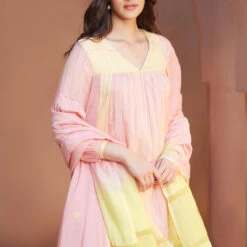 Aasin Suit Set - Blush -Abhinaya shop S23S9 Blush 4