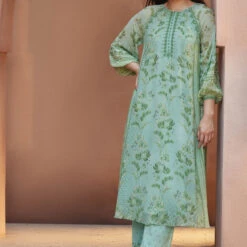 Alya Kurta Set - Sage
