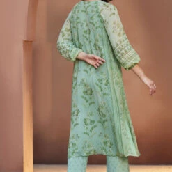 Alya Kurta Set - Sage 7 Alya Kurta Set - Sage -Abhinaya shop S23SA5 Sage 3