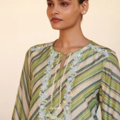 Kalapi Kurta - Sage -Abhinaya shop S23SA63 Sage 4