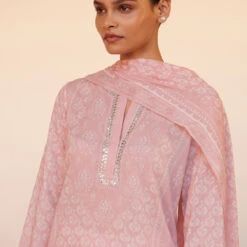Neziha Suit Set - Pink -Abhinaya shop S23SN11 Pink 4