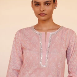 Neziha Suit Set - Pink -Abhinaya shop S23SN11 Pink 6