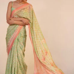 Shyla Saree - Sage