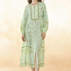 Jarek Tunic Dress - Green