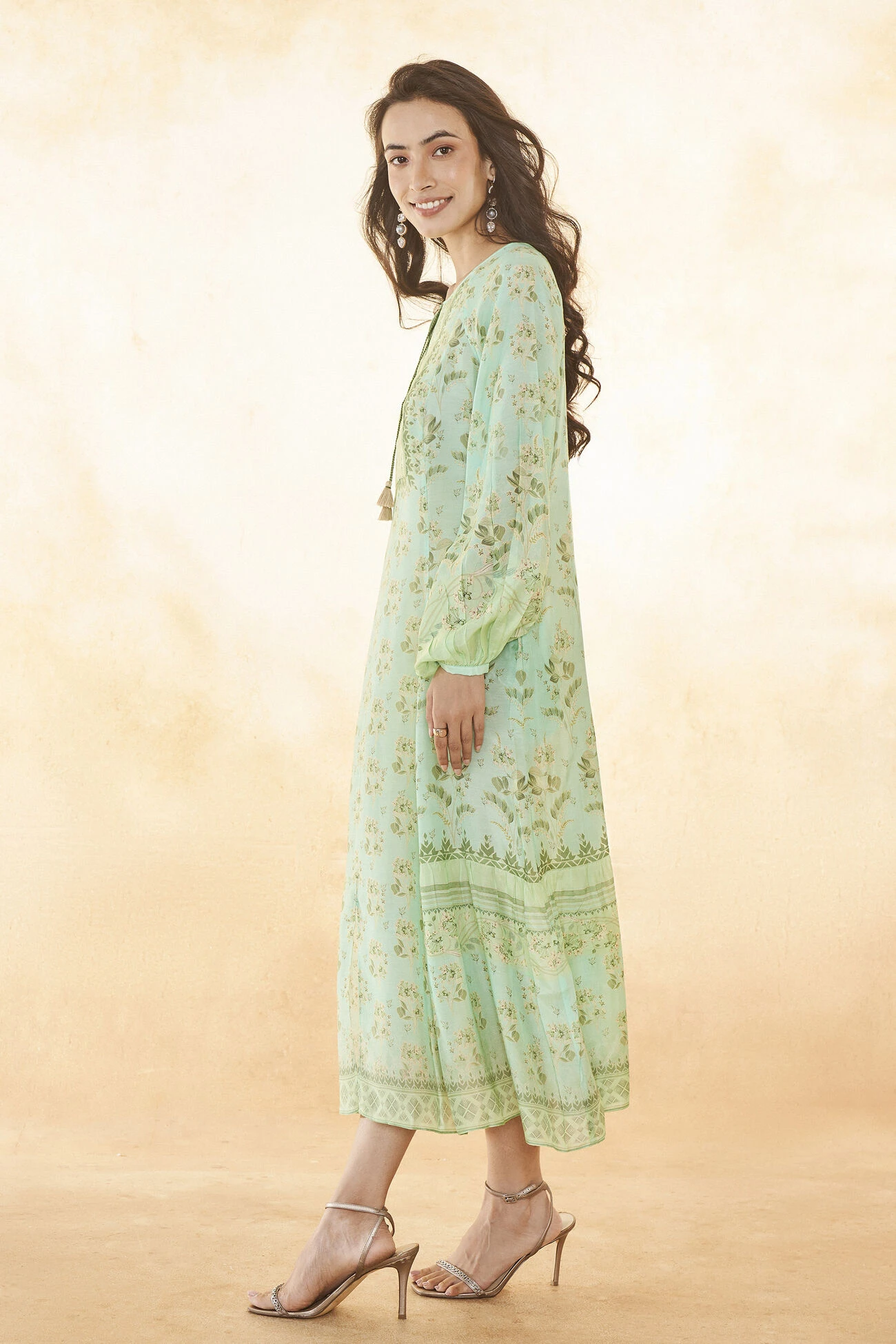 Jarek Tunic Dress - Green 2 Jarek Tunic Dress - Green - Image 2