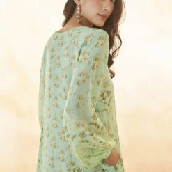 Jarek Tunic Dress - Green 9 Jarek Tunic Dress - Green -Abhinaya shop S23SN33 GREEN 5