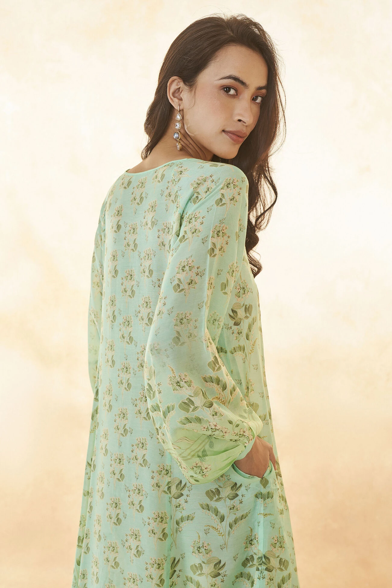 Jarek Tunic Dress - Green 5 Jarek Tunic Dress - Green - Image 5