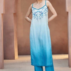 Alani Kurta Set - Blue