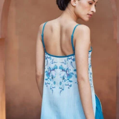 Alani Kurta Set - Blue 9 Alani Kurta Set - Blue -Abhinaya shop S23SN5 Blue 5