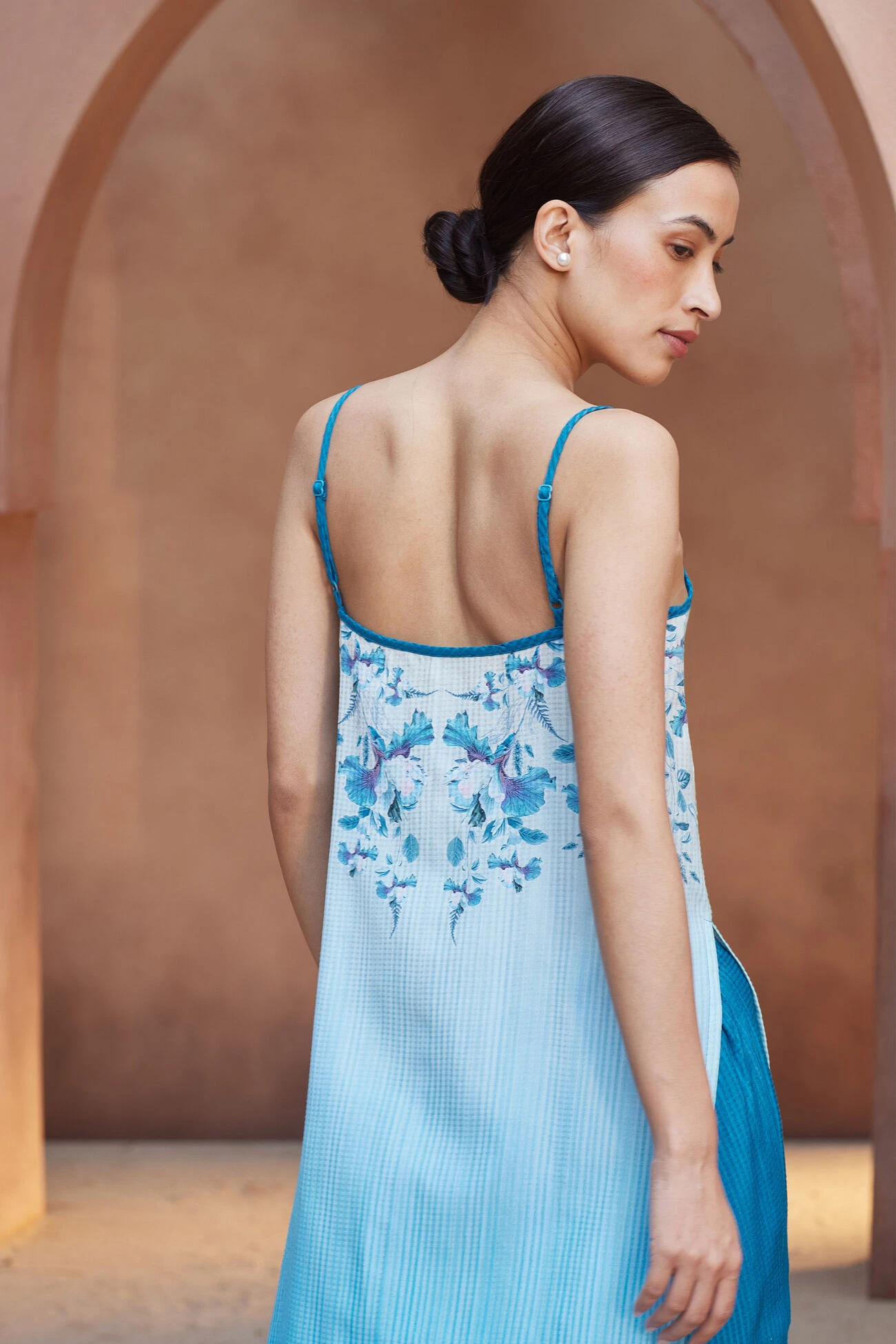 Alani Kurta Set - Blue 5 Alani Kurta Set - Blue - Image 5