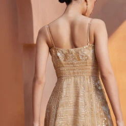 Nusayba Gown - Flesh 9 Nusayba Gown - Flesh -Abhinaya shop S23SR6 Nude 5