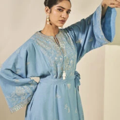 Armonia Kaftan - Blue -Abhinaya shop S24A14K Blue 6