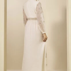 Rhapsody Kaftan - Natural 7 Rhapsody Kaftan - Natural -Abhinaya shop S24A9K NATURAL 4