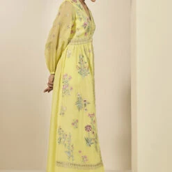 Abhinaya shop -Abhinaya shop S24A9K YELLOW 3