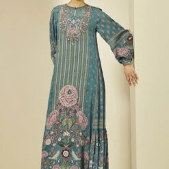 Navajo Kaftan - Teal