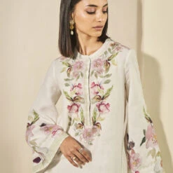 Anemone Kaftan - Natural -Abhinaya shop S24SN11K Natural 4