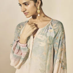 Souline Kaftan Set - Blush -Abhinaya shop S24SP10K BLUSH 6