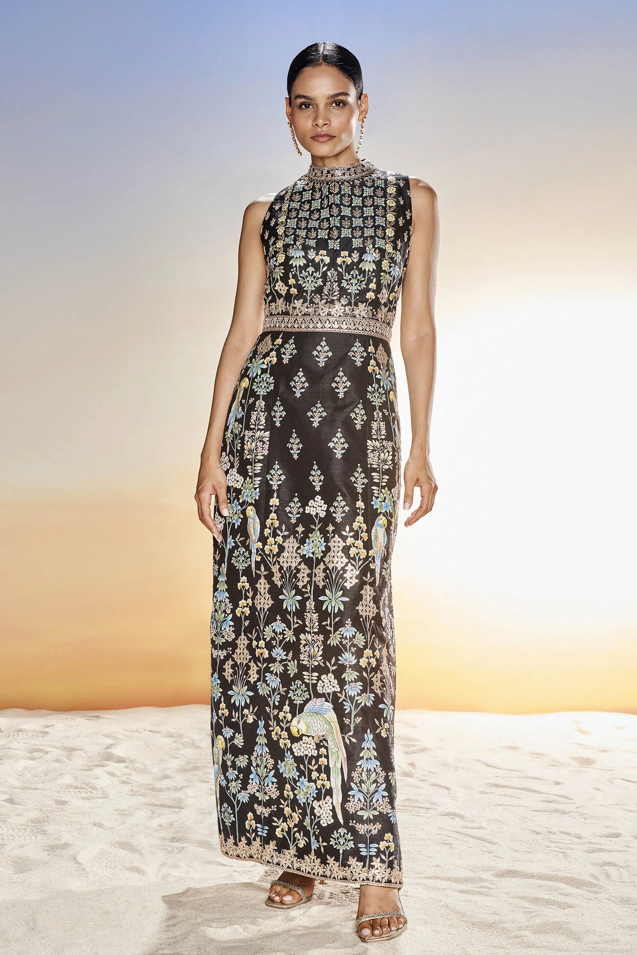 Laila Gown- Black 1 Laila Gown- Black