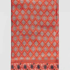 Harisha Saree-Red 7 Harisha Saree-Red -Abhinaya shop SS21RRS156S Red 4