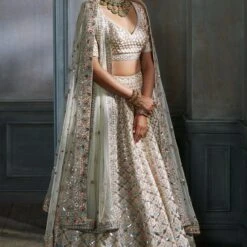 Srinithi Lehenga Set – Ivory