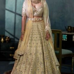 Aarati Lehenga Set - Cream