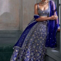 Vanishri Lehenga Set – Blue