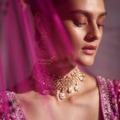 Mohi Lehenga Set – Purple -Abhinaya shop ad f21r31lcd purple 3