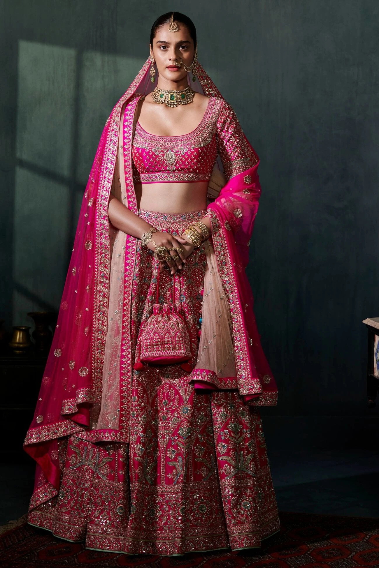 Era Lehenga Set – Pink 2 Era Lehenga Set – Pink - Image 2