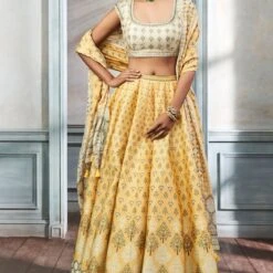 Mihira Lehenga Set - Mustard