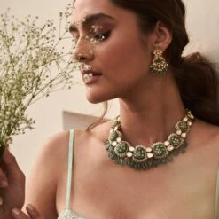 Lovestruck Lehenga - Aqua -Abhinaya shop ad s21a4 aqua 8