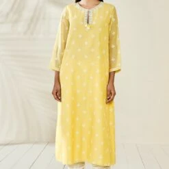 Hirisha Kurta – Yellow