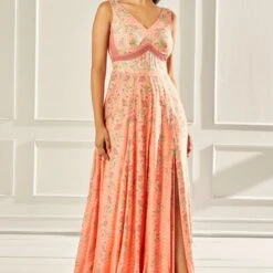 Isabella Gown – Coral