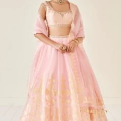 Amari Lehenga Set -Blush