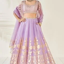 Amari Lehenga Set - Lilac