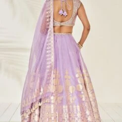 Amari Lehenga Set - Lilac -Abhinaya shop ad ss20rr101 lilac 3