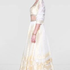 Alethi Lehenga-Cream -Abhinaya shop ss20rr100 cream 3