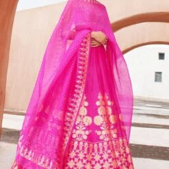 Amari Lehenga-Hot Pink